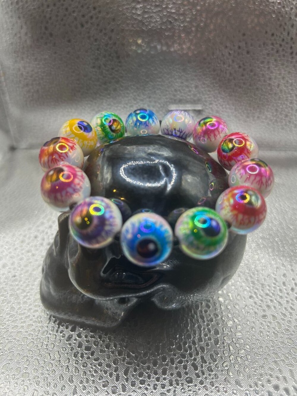Handmade Eyeball Stretch Bracelet